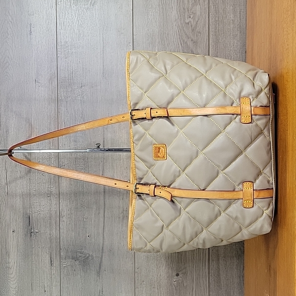 Dooney & Bourke Bags Dooney Bourke Quilted Nylon Leather Shoulder